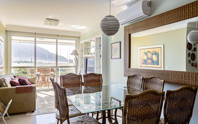 Próximo a praia com churrasqueira na varanda #IA09