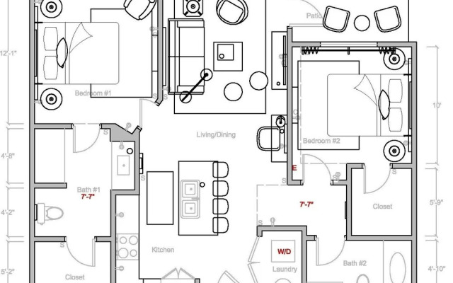 Luxe Apartments In Tempe By Wanderjaunt