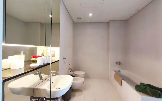 SuperHost- Bright&Stylish 1BR-Index Tower-Burj View