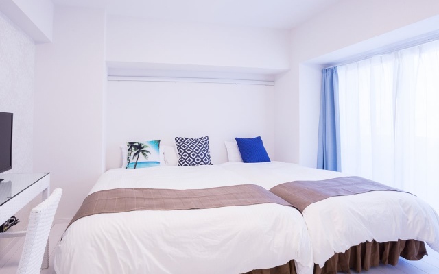 Kariyushi Condominium Resort Naha Sky Living Hotel Asahibashiekimae – Guest Rooms – Naha