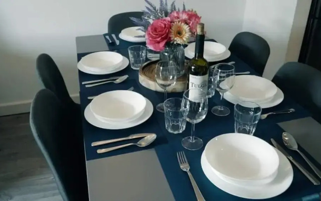 Blue Apartment in Peterborough