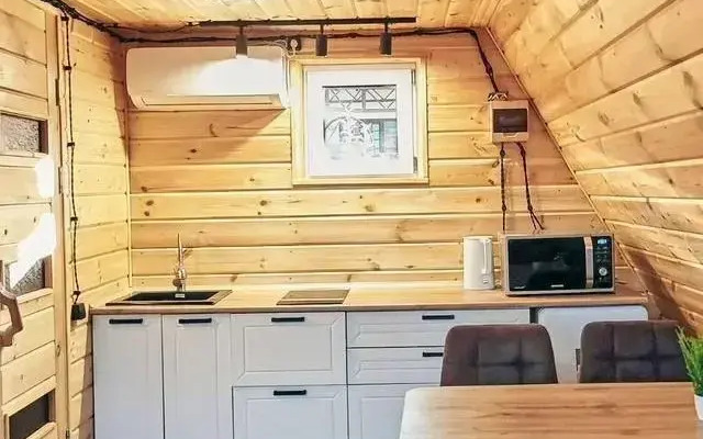 Домики Афрейм в Кисловодске