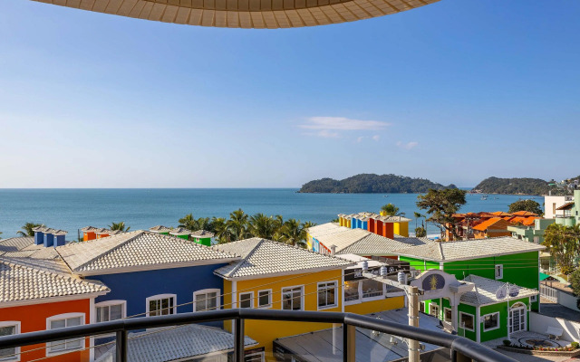 Confortável Loft com Vista para o Mar - Condomínio com Piscina
