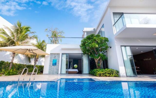 Palm Villa 35 (Luxury Seaview Pool Villa with Karaoke Room Inside Resort near The Beach and The Park for Children)