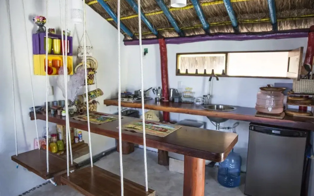 Room in Bungalow - El Secrereto Ocean Front Cabin