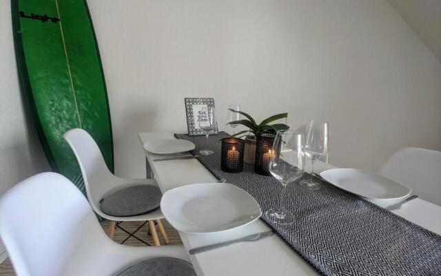 Über den Dächern von Kirchheim, Modernes Apartment