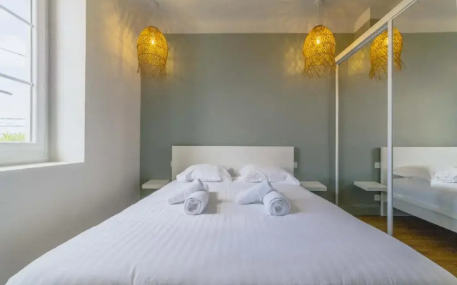 Appartement moderne avec vue mer à 5mn des plages