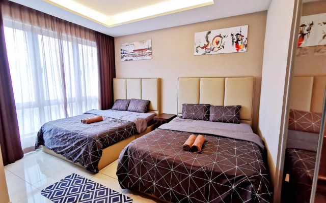 SKY POOL Stylish Suite 2-7Pax at KL City – Guest Rooms – Kuala Lumpur
