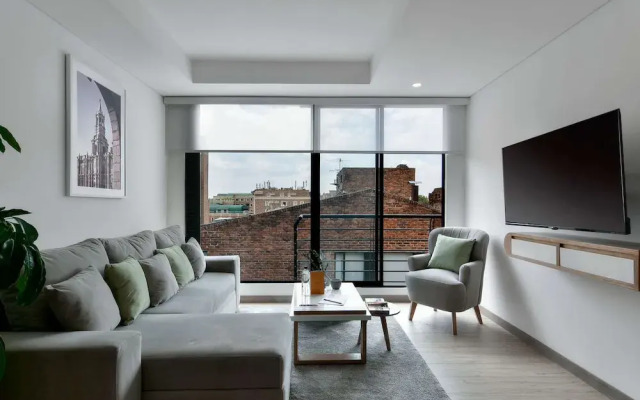 w Majestic 2BR w Great View in Chapinero