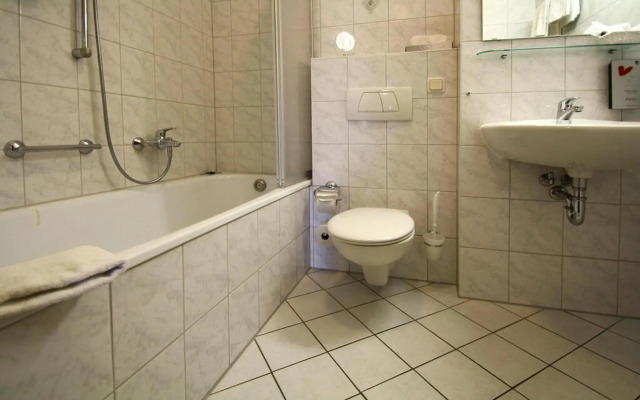 Apartment in fir with a shared pool