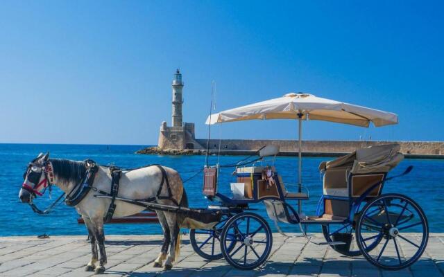 Cretan Sea View Apt 10mins to beach, old town, city