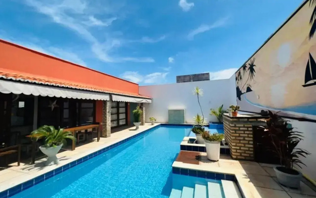 Paradis aca Casa Tropical com Piscina e 3 Su tes