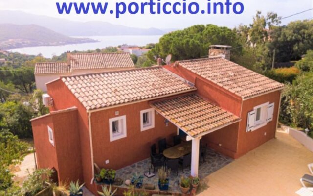 Villa Vue Mer Porticcio Corse