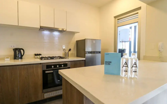 w Admirable 2BR w Modern Balcony in Miraflores