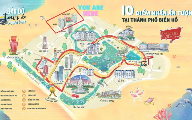 Apartment 1BR-FL24th-R105 Building-Vinhomes Ocean Park