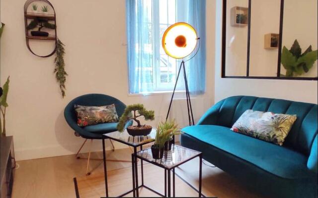 Studio rénové centre ville B1