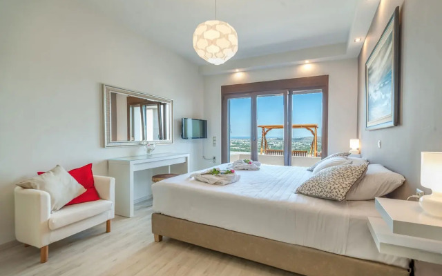 Villa Kedria with a panoramic ocean view