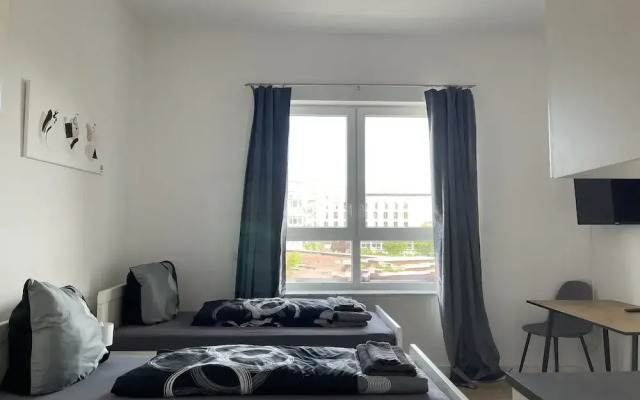 Two-bed studios for fitters