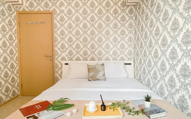 Monochrome 2Br Near Dian Harapan School At Apartment Meikarta
