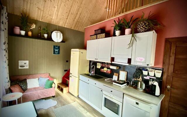 Amazing little house on an island with garden