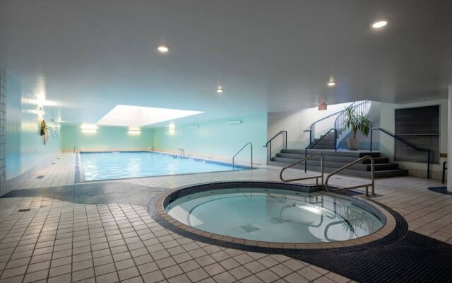 View of Water Pool Hot Tub Gym Steam Rm 2 Bdrm 2 Bath 24 Concierge Steps to Seawall