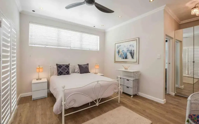 Private room with own entrance, patio and garden.