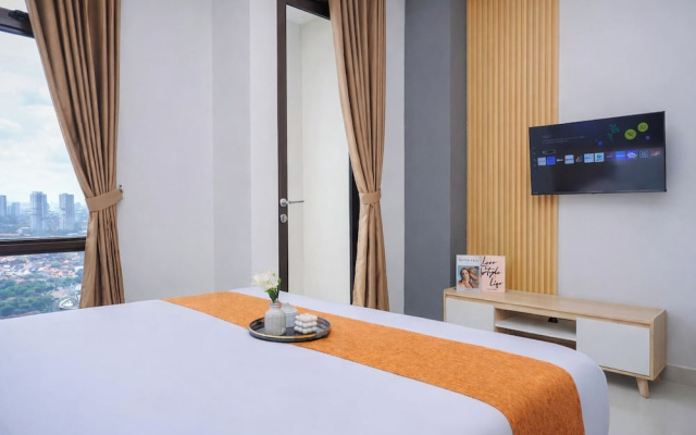Comfortable And Lovely Studio At Apartment Vasaka Solterra