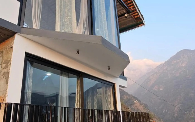 Mountain & River view by Snow Biscuit