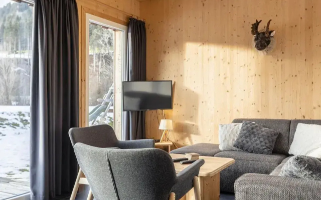 Spacious Chalet With IR Sauna and Whirlpool