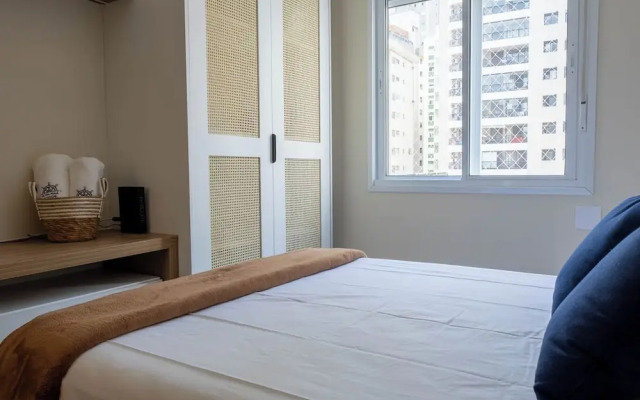 Apto com Wi-fi Frente mar - Conforto e Praticidade