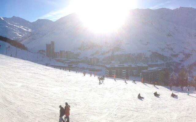 Studio Les Ménuires 3 Vallées - Ski aux Pieds