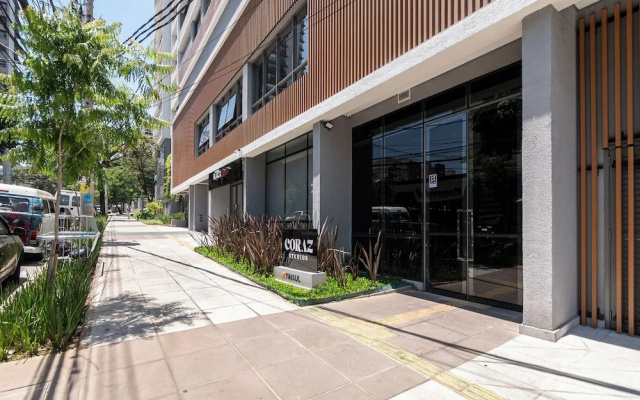 Moderno Studio c Academia a 350m do Allianz Parque