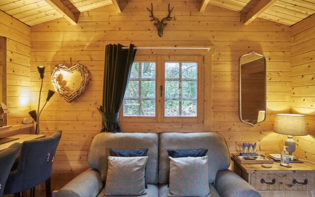 Homely 1 Bed Log Cabin With Wood Burning Fire