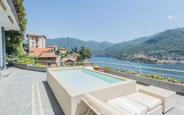 Villa Chiara Moltrasio With Private Garden by Rent all Como