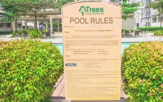 Room in Condo - Butler's Bnb A Trees Residences Qc Phil