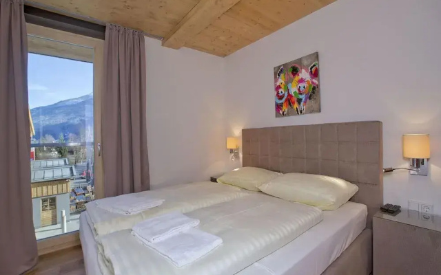 Modern Apartment With Balcony and Access to Sauna