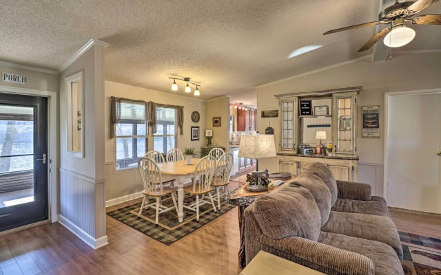 White River Fishing Escape w/ Deck & Patio!