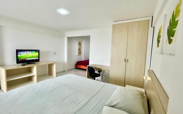 Paradise 305 Praia Flat - NBI - Vista x Mar Ponta Negra