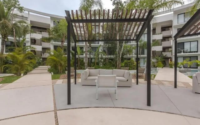 Modern Stunning Studio Swim-up Pool Fully-equipped Gym, Tulum