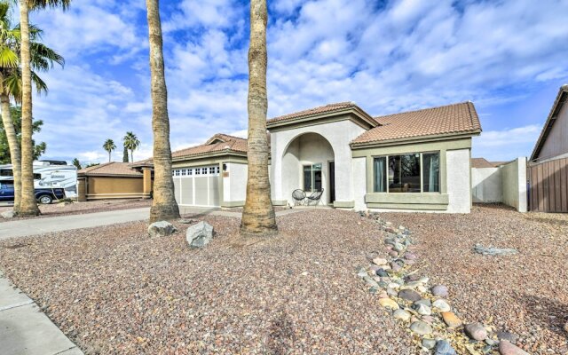 Pool, BBQ & Patio: Gilbert Getaway Near Golfing