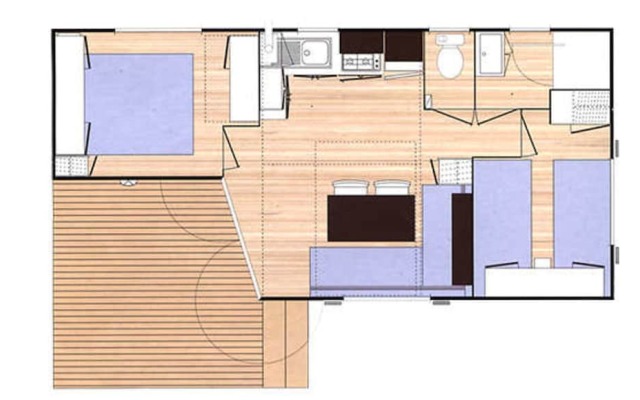 Camping l'Agrion bleu - Mobil-home