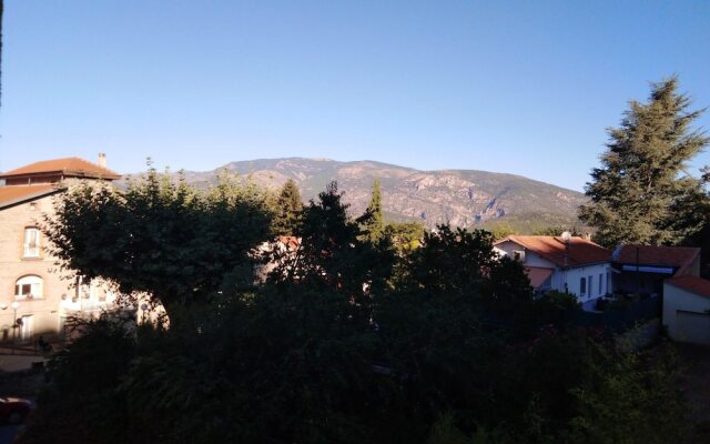 Apartment With One Bedroom In Vernet Les Bains, With Wonderful City View, Furnished Balcony And Wifi