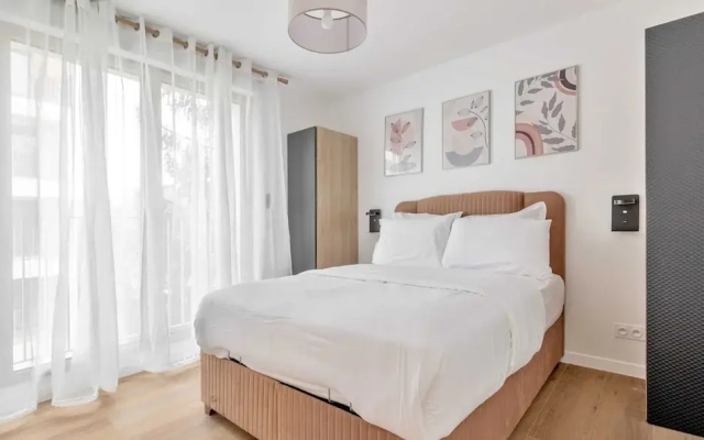 Pleasant apt With Balcony -6p-proche Disney/paris