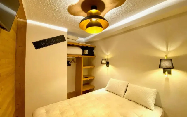 Appartement 2 chambres vue pistes, parking privatif