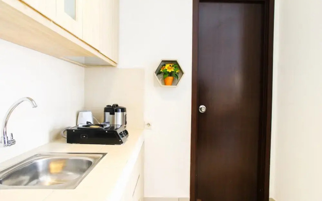 Comfortable 1BR Saveria Apartment near The Breeze BSD