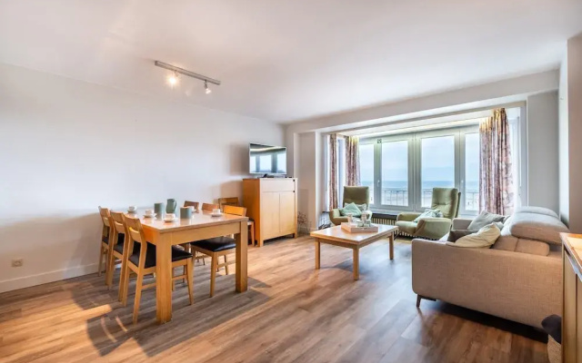 Apartment Near Belgian Coast With Sea View
