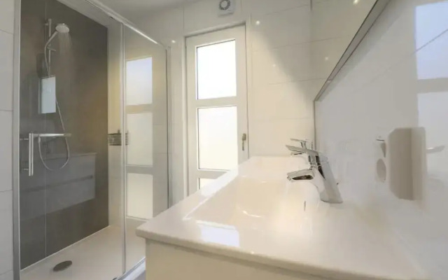 Modern Holiday Home With a Deco Fireplace