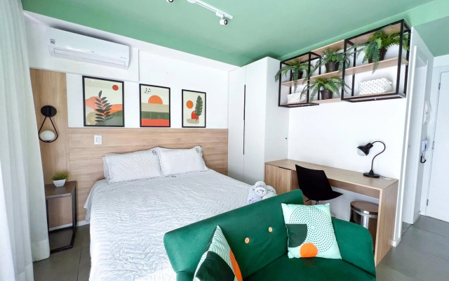 Apartamento para renovar as energias - Cama Queen