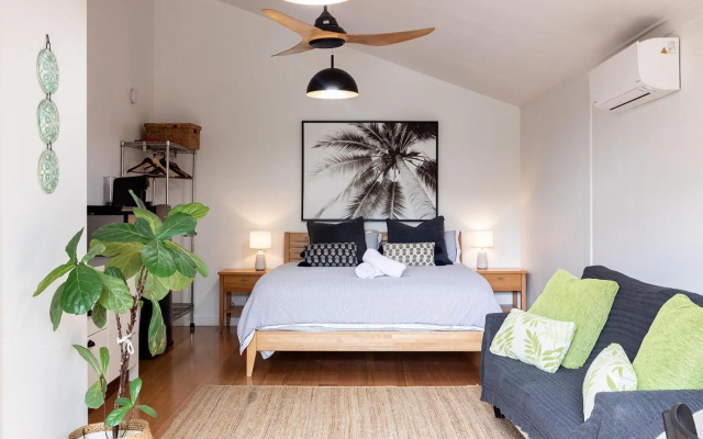 Tallows Studio -Modern, tranquil, dog friendly,2 mins to the beach – Guest Rooms – Suffolk Park