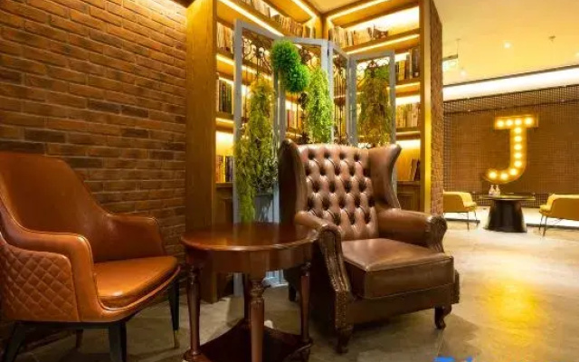 The first  james joyce coffetel Changyang subway station in Beijing